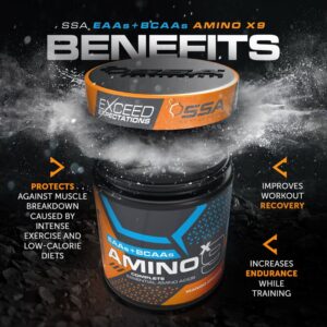 SSA Supplements SSA SUPP AMINO X9 240G MANGO ORANGE