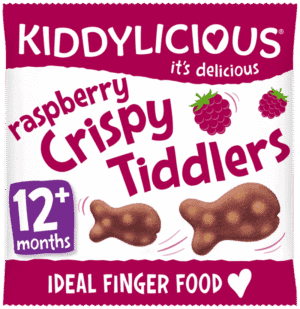 Kiddylicious Raspberry Crispy Tiddlers 12g