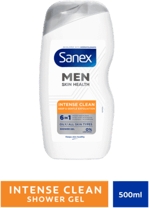 Sanex Men Skin Health Deep Clean 6-in-1 Shower Gel 500ml