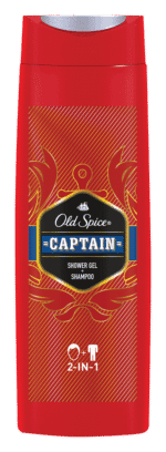 Old Spice Captain 2-in-1 Shower Gel & Shampoo 400ml
