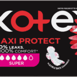 Kotex Maxi Protect Super Sanitary Pads with Wings 16pk