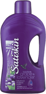 Satiskin Grape & Lavender Bubble Bath 2L