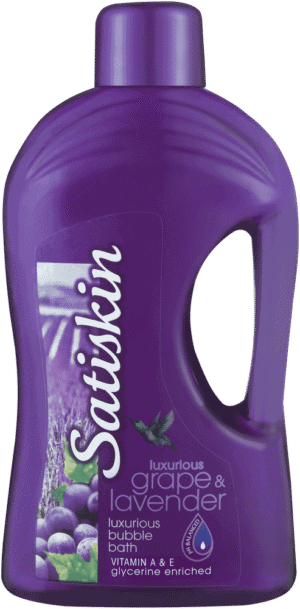 Satiskin Grape & Lavender Bubble Bath 2L