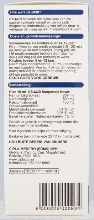 Gelacid Suspension Syrup 200ml