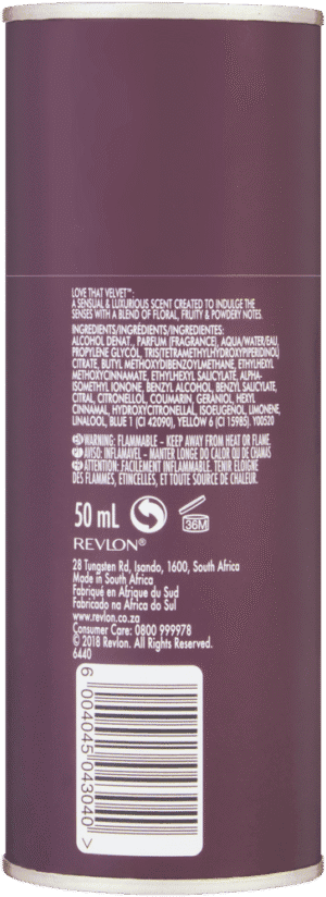 Revlon Love That Velvet Eau de Toilette Spray 50ml