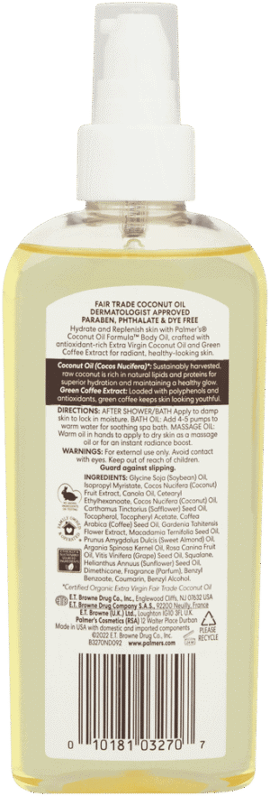 Palmer's Coconut Oil Formula Body Oil 150ml