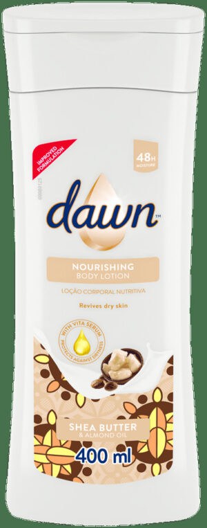 Dawn Shea Butter and Almond Oil Nourishing Body Lotion 400ml