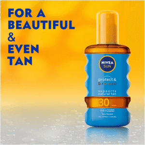 Nivea SUN Protect & Bronze SPF 30 Oil Spray 200ml