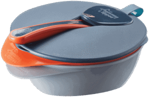Tommee Tippee Feeding Bowls with Travel Lid & Spoon 4pc
