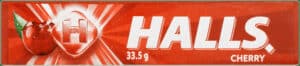 Halls Cherry Lozenges 10s