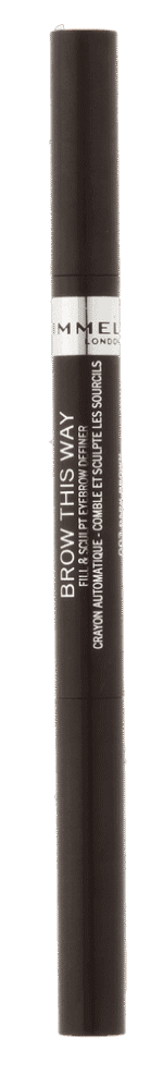 Rimmel Brow This Way Dark Brown Fill & Sculpt Eyebrow Definer 0.25g