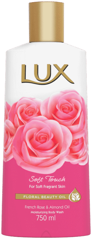 LUX Soft Touch Moisturizing Body Wash 750ml