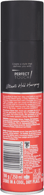 Perfect Touch Spray 'n Stay Ultimate Hold Hairspray 250ml
