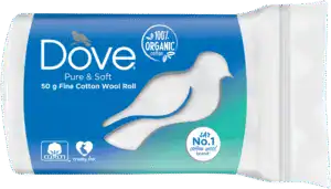 Dove Fine Cotton Wool Roll 50g