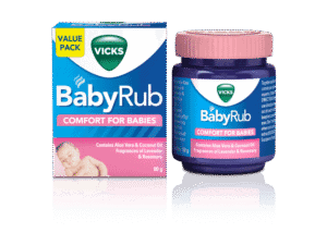 Vicks BabyRub Vaporizing Ointment for Babies 90g