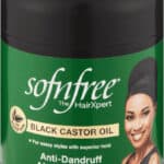 Sofnfree Black Castor Oil Anti-Dandruff Afro Styling Gel 500ml