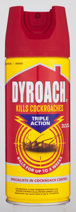 Dyrange Dyroach Triple Action Cockroach Insecticide Spray 300ml