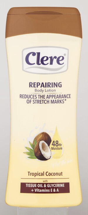 Clere Tropical Coconut Repairing Body Lotion 400ml
