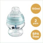 Tommee Tippee Closer to Nature 0 Months + Advanced Anti-Colic Bottle 1s
