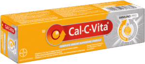 Cal-c-vita Orange Flavour Immuno Pro Effervescent Tablets 15pk
