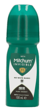 Mitchum Men Pure Energy Invisible Antiperspirant & Deodorant Roll-On 100ml