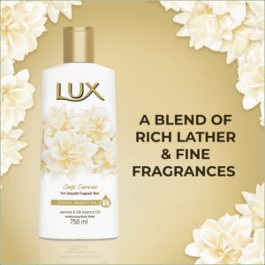 LUX Soft Caress Moisturizing Body Wash 750ml
