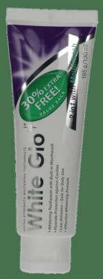 White Glo Toothpaste Two in One with Mouthwash 130ml