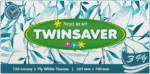 TWINSAVER 3PLY FORGET ME NOT WHITE 120
