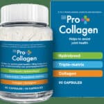 Pro Collagen Joint Health Supplement Capsules 90pk