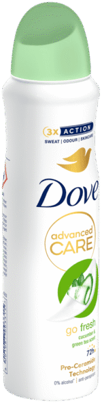 Dove Advanced Care Go Fresh Cucumber & Green Tea Go Fresh Anti-Perspirant Body Spray 150ml