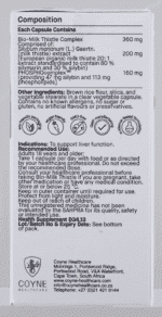 Coyne Healthcare Bio-Milk Thistle Complex Liposomal Capsules 30pk