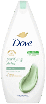Dove Green Clay Purifying Detox Body Wash 500ml