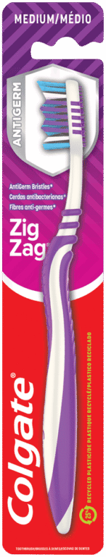 Colgate ZigZag Medium AntiGerm Toothbrush 1s