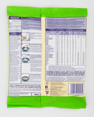 Purity From 6 Months Mixed Fruit Flavour Mabele Baby's Soft Porridge 350g