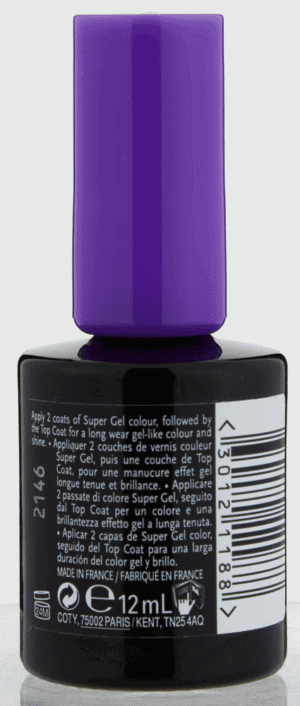 Rimmel Super Gel Top Coat Nail Polish 12ml