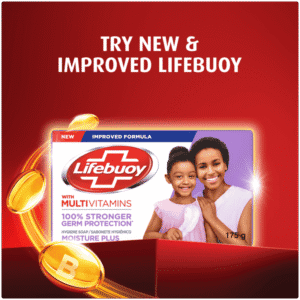 Lifebuoy Moisture Plus Hygiene Soap Bar 175g