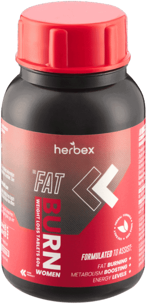 Herbex Fat Burn For Women Weight Loss Tablets 60pk