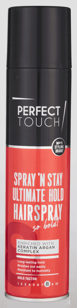 Perfect Touch Spray 'n Stay Ultimate Hold Hairspray 250ml