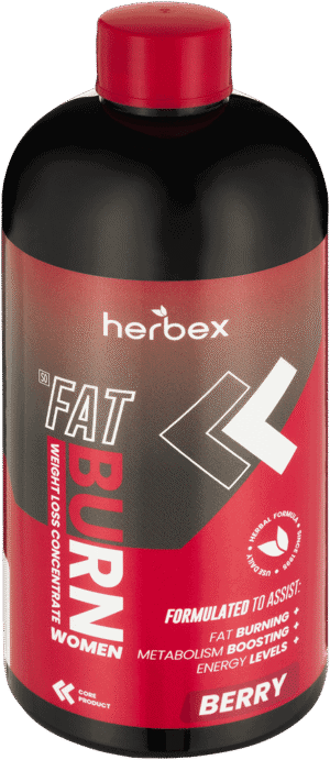 Herbex Fat Burn Berry Weight Loss Concentrate for Women 400ml