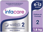 Infacare Stage 2 Follow-On Formula 4 x 450g