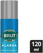 BRUT Alaska Aerosol Deodorant Body Spray 120ml