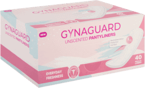 Gynaguard Regular Unscented Pantyliners 40pk