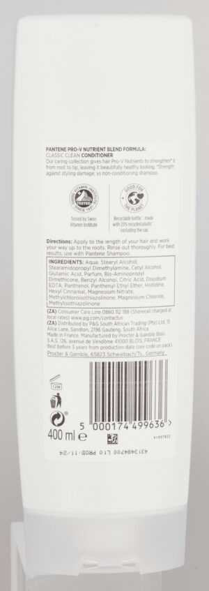 Pantene CLASSIC CARE COND 400ML