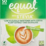 Equal Low Kilojoule Sweetener with Stevia Sticks 50pk