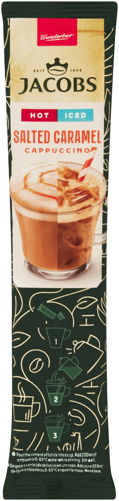 Jacobs Salted Caramel Instant Cappuccino 20.3g