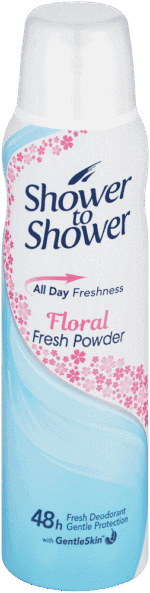 Shower To Shower Floral Fresh Powder Deodorant Body Spray 150ml