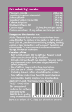 Turbo Energy Berry Fusion Supplement with Electrolytes 10g