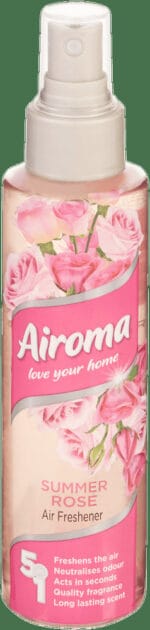 Airoma 5-in-1 Summer Rose Air Freshener 150ml
