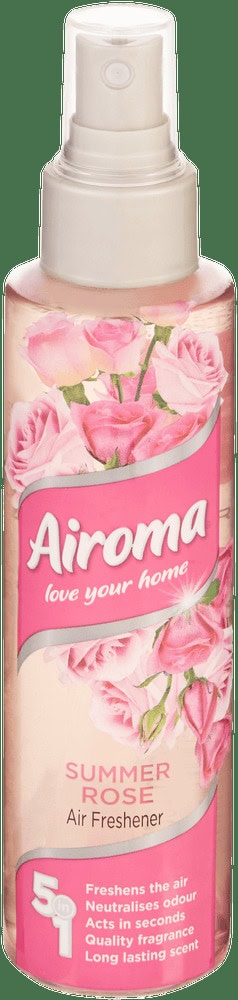 Airoma 5-in-1 Summer Rose Air Freshener 150ml