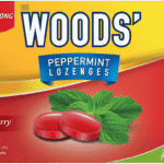 Woods' Cherry Flavour Peppermint Lozenges 3 x 15g
